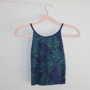 ♡LEAF CROPPED TANK♡